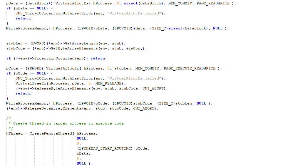 attachshellcode-enqueue-injection